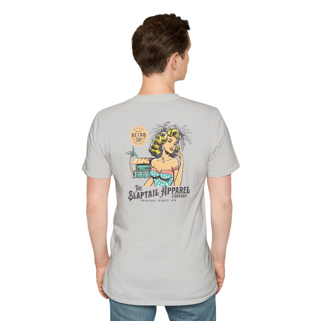 Vintage Logo T-Shirt — “The Slaptail Apparel Company” Classic Graphic Tee