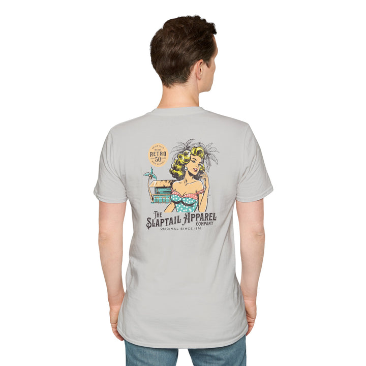 Vintage Logo T-Shirt — “The Slaptail Apparel Company” Classic Graphic Tee