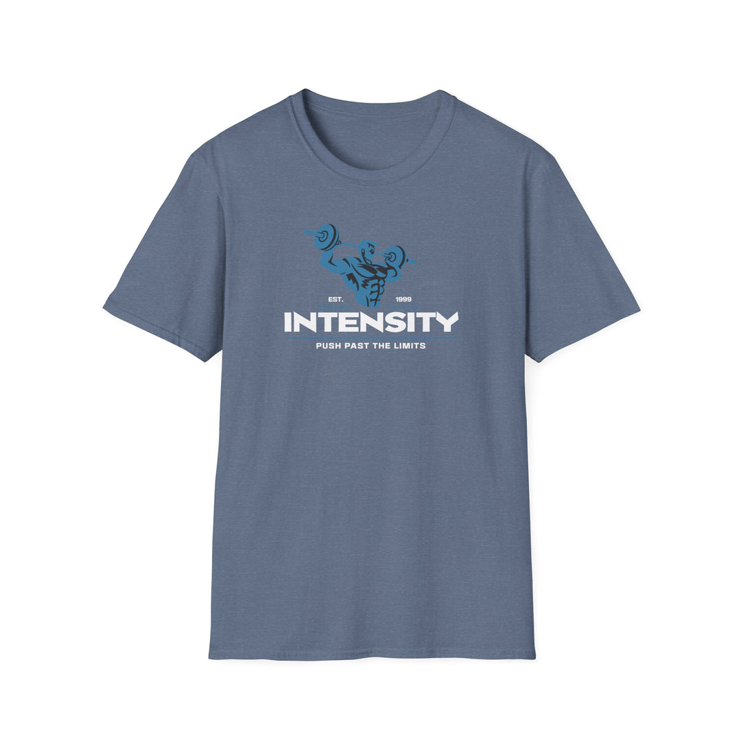 Intensity Weightlifting T-Shirt — "Push Past the Limits" Gym Tee