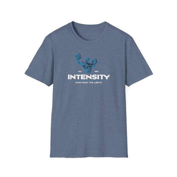 Intensity Weightlifting T-Shirt — "Push Past the Limits" Gym Tee