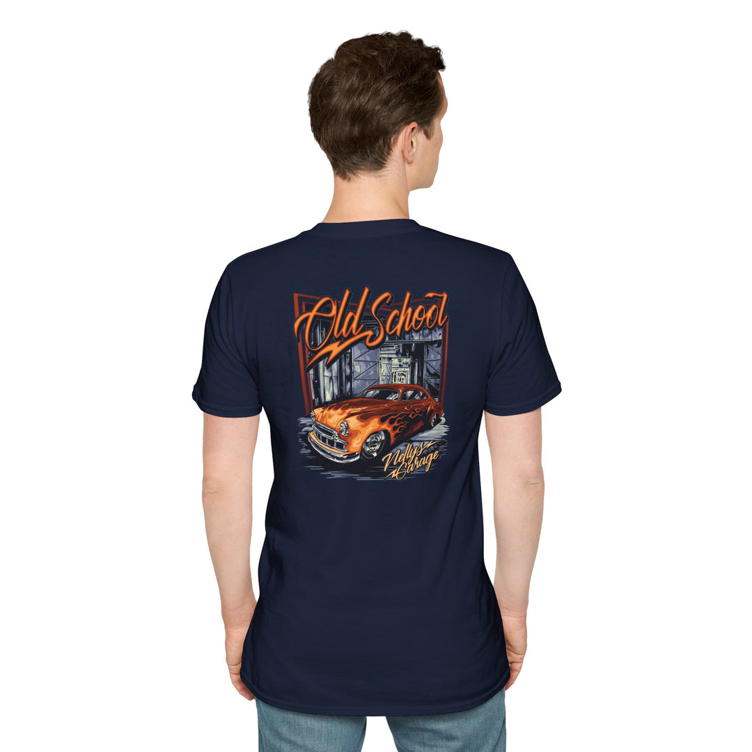 Old School Muscle Car T-Shirt — Retro Garage Classic Car Tee