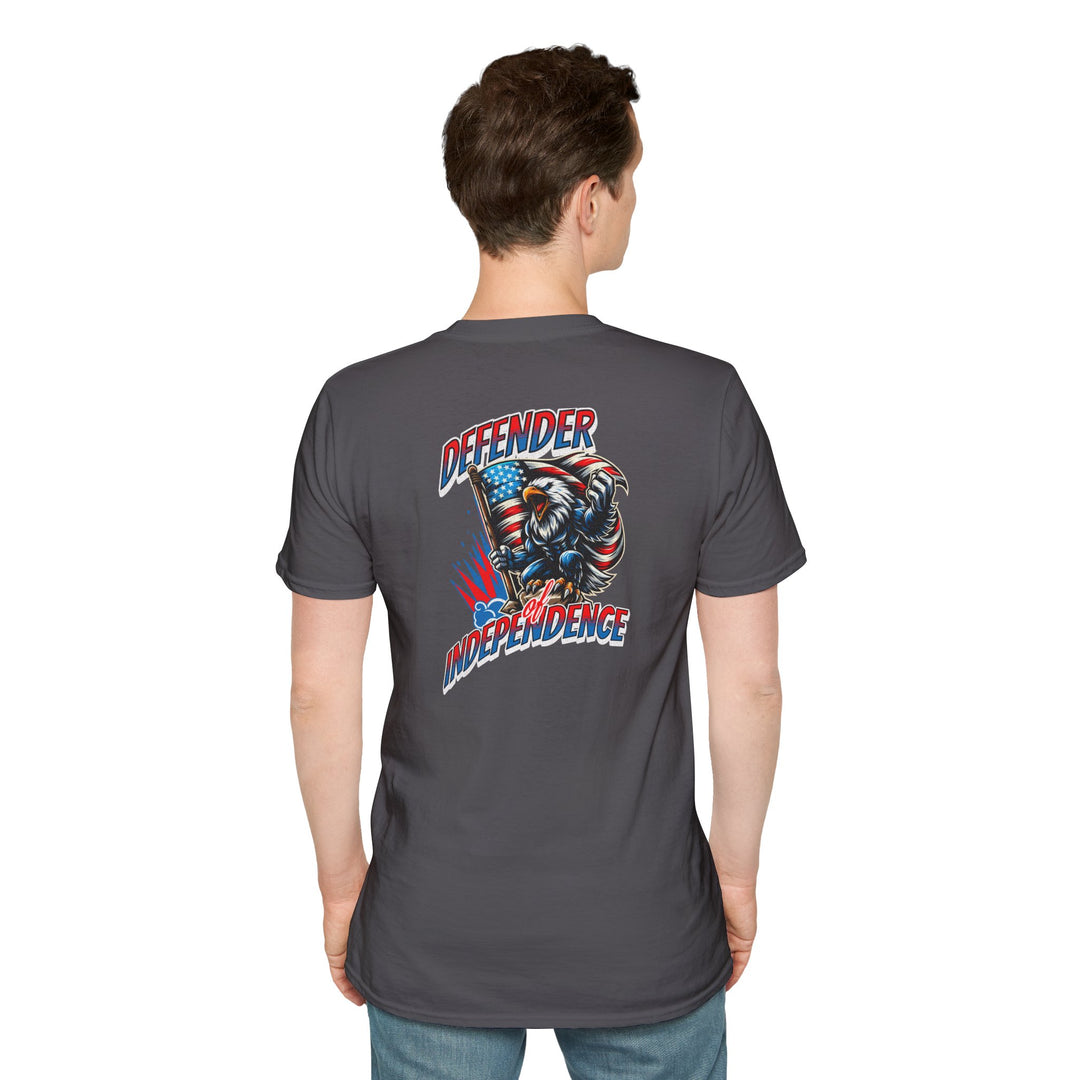 Defender of Independence Patriotic Eagle T-Shirt