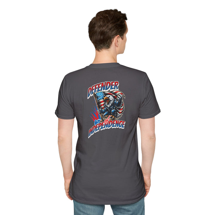 Defender of Independence Patriotic Eagle T-Shirt