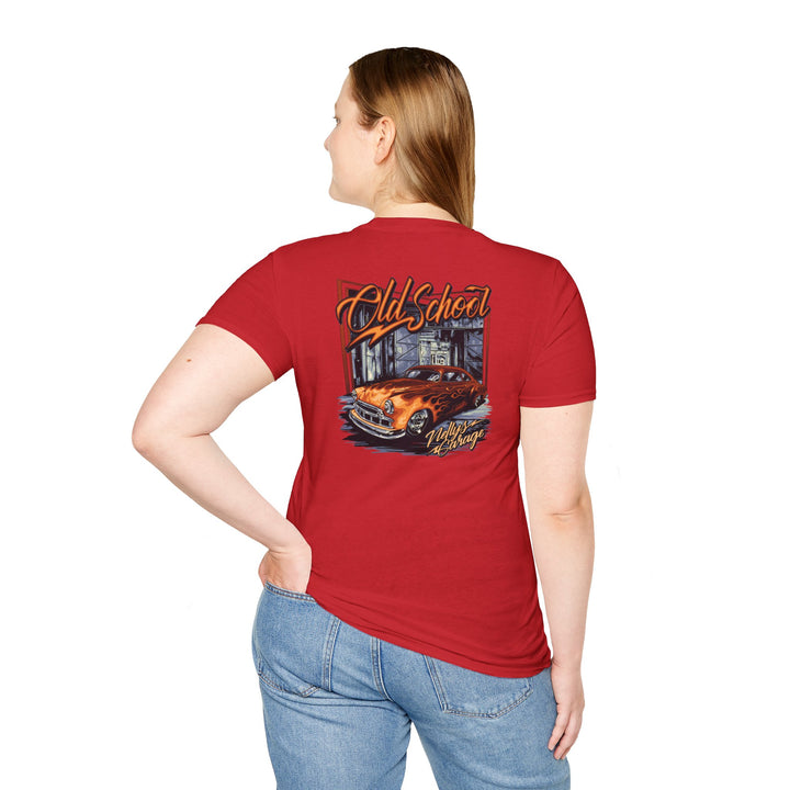 Old School Muscle Car T-Shirt — Retro Garage Classic Car Tee