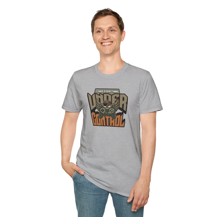 Under Control Gaming T‑Shirt — "I Have Everything Under Control" Retro Gamer Tee