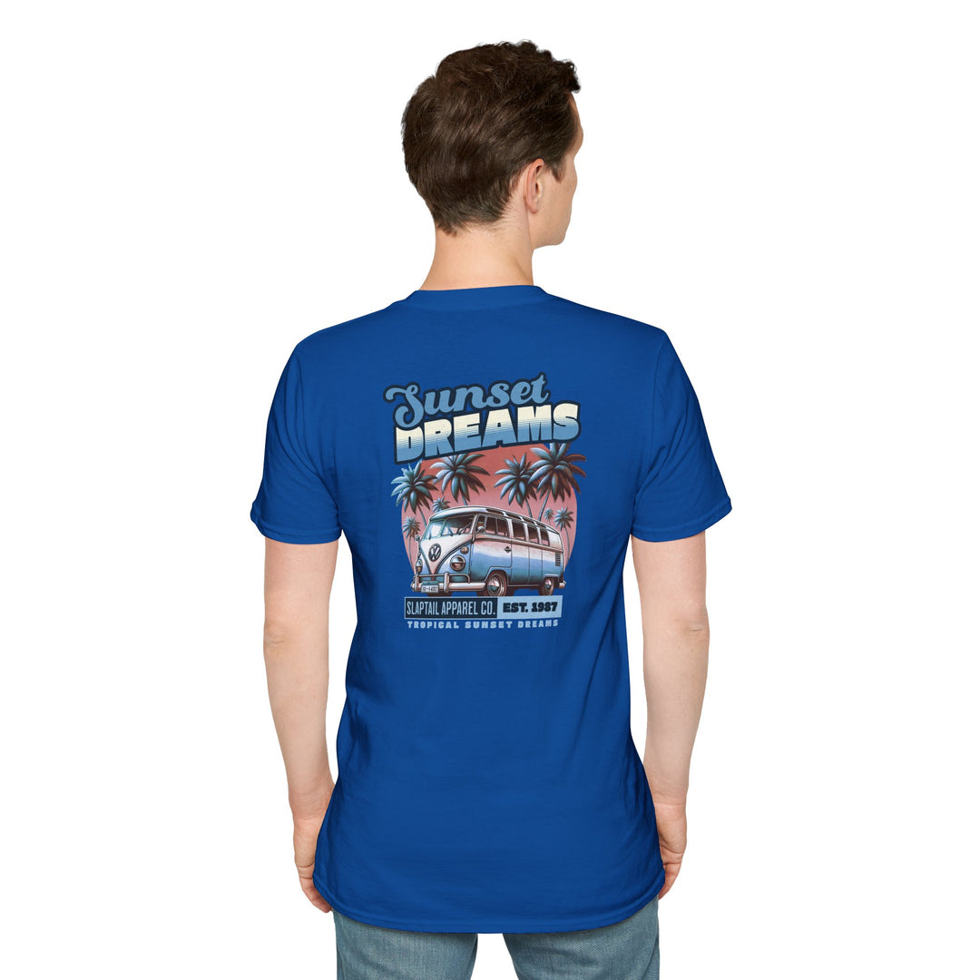 Sunset Dreams Beach Van T-Shirt