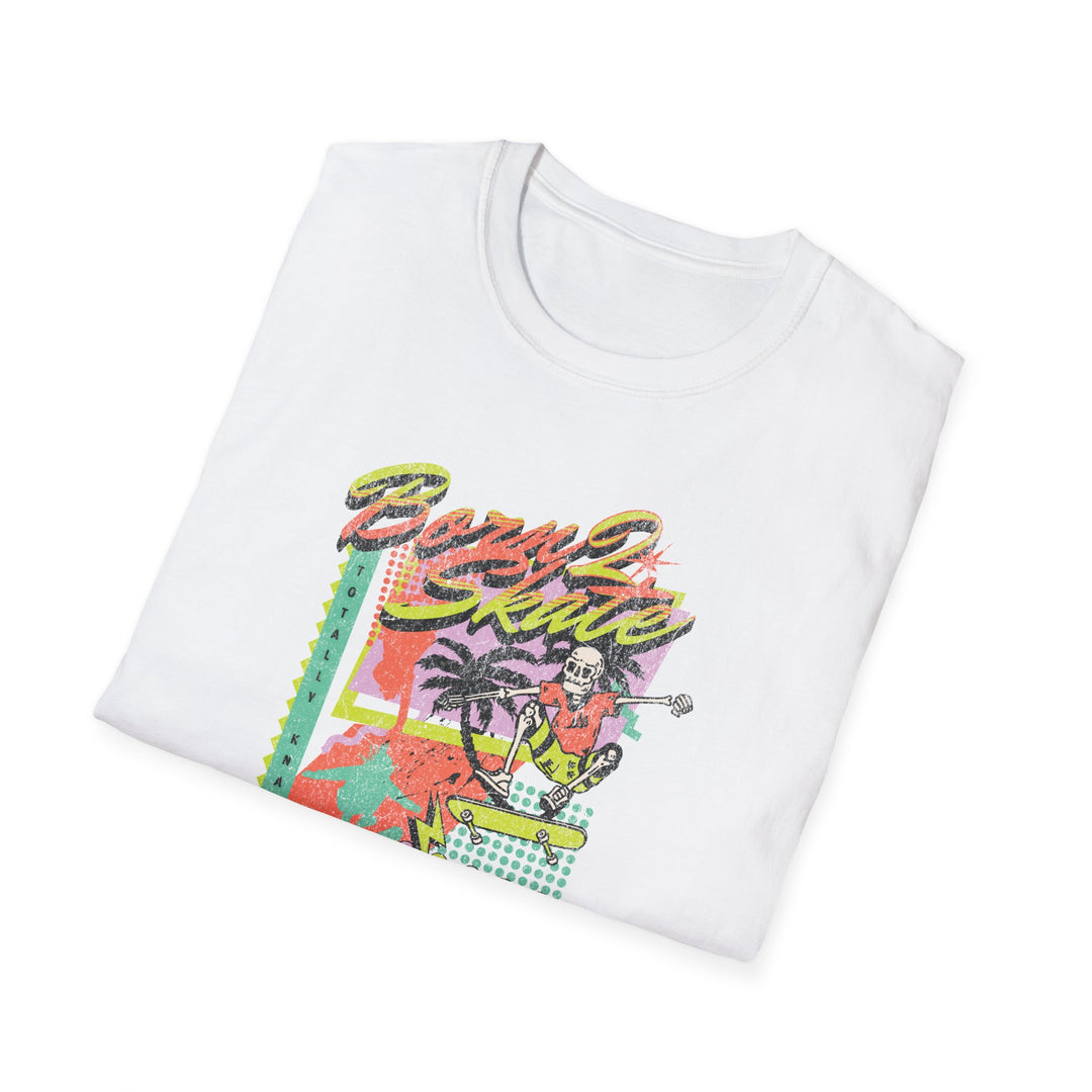 Retro Palm Beach T-Shirt — 'Totally Knarly' Vintage Graphic