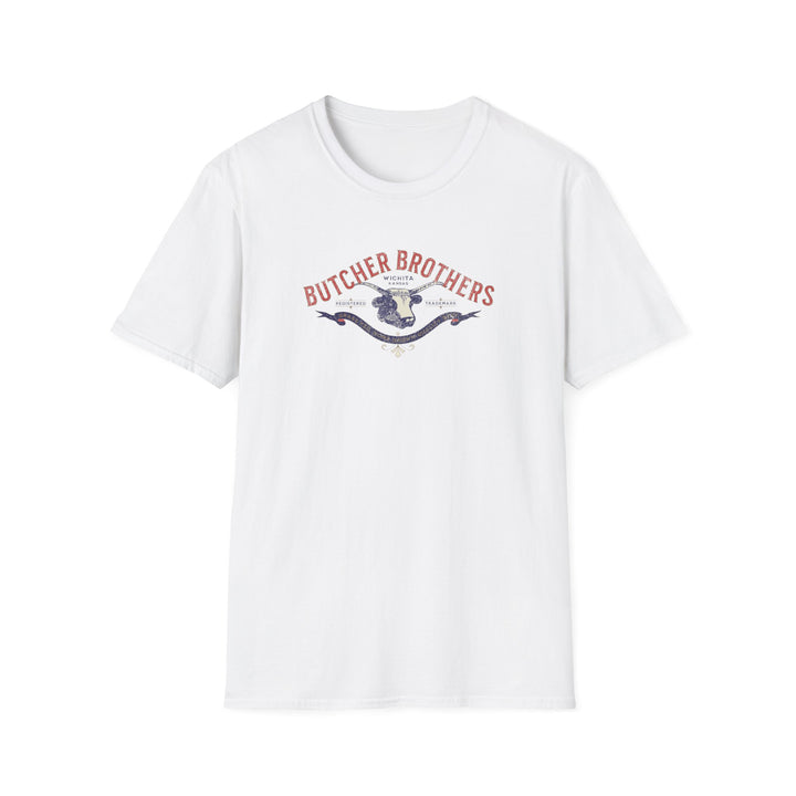 Vintage Butcher Brothers T-Shirt — Retro Beef Logo Tee