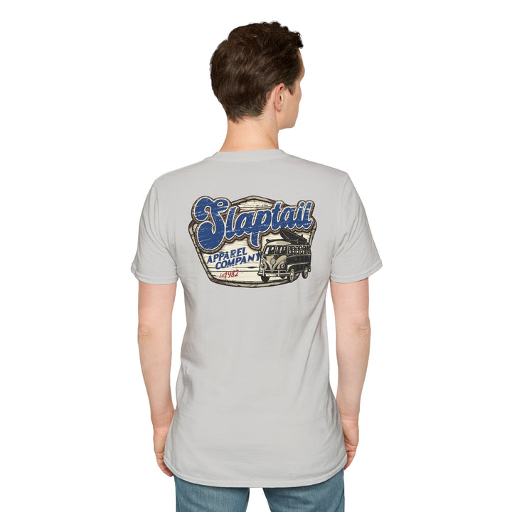 Vintage Soft Style VW Bus Surf T-Shirt