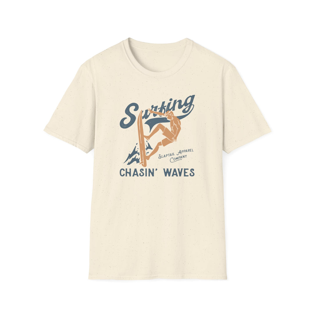 Surfing Chasin' Waves Surfing T-Shirt