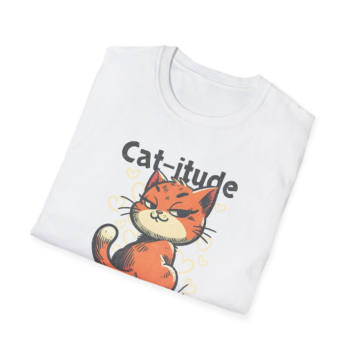 Cat-itude Cute Cat T-Shirt