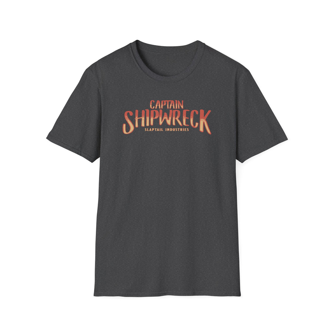 Shipwreck Captain T-Shirt – “Captain Shipwreck: The Great Escape” Graphic Tee