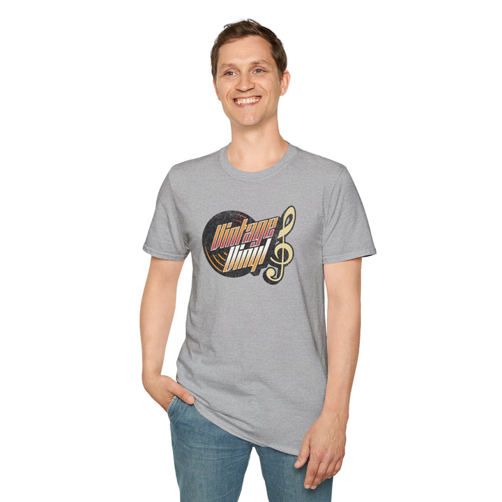 Vintage Vinyl T-Shirt — Retro Music Tee