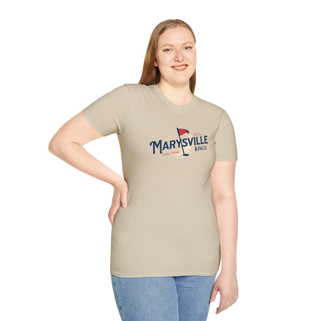 Marysville Kings Golf T-Shirt — Vintage Golf Logo