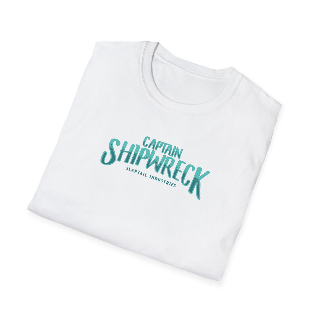 Captain Shipwreck "Kraken Snack" Design - Nautical Adventure Unisex T-Shirt