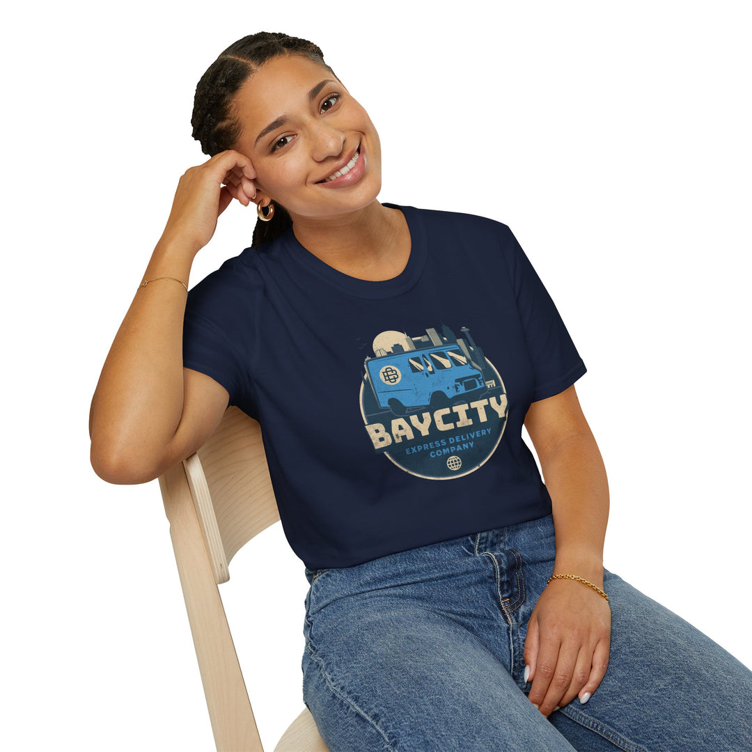 Bay City Vintage Delivery T-Shirt — Retro Delivery Tee