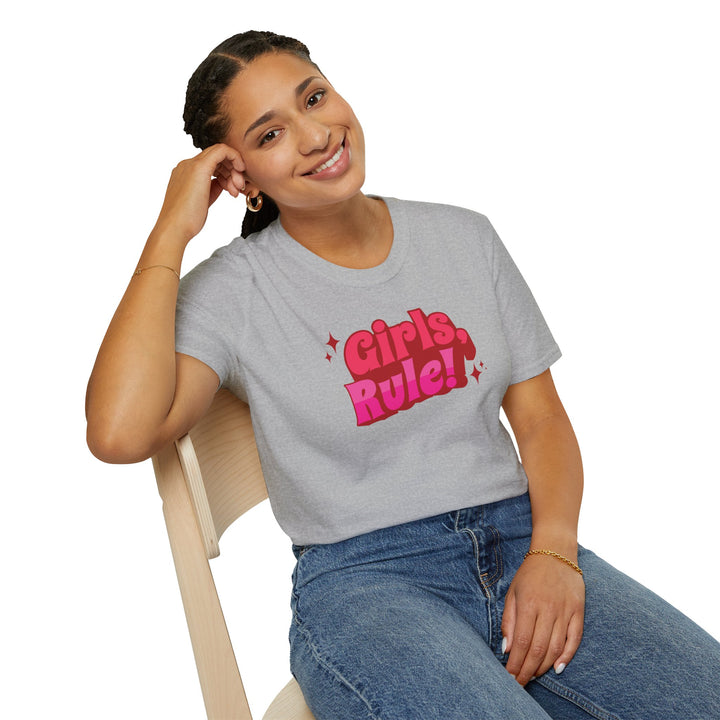 Girls Rule Retro T-Shirt
