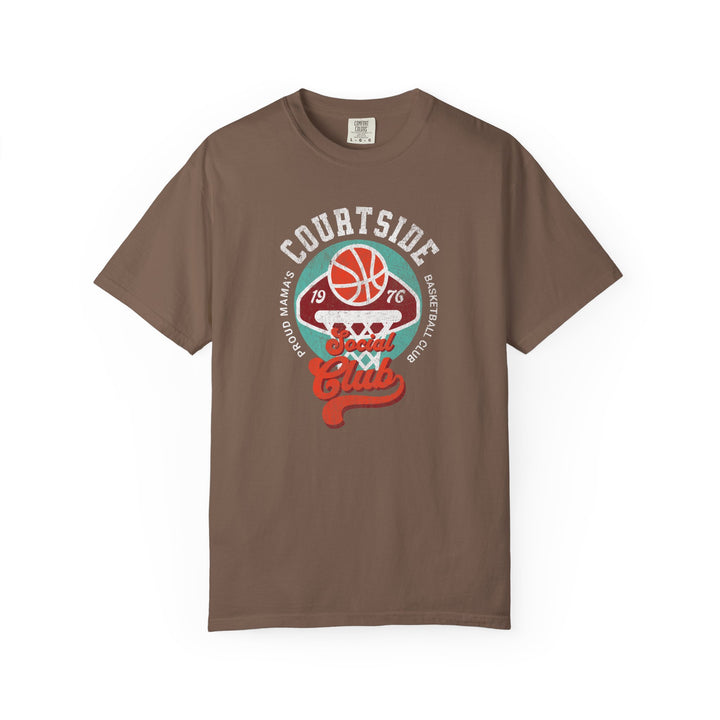 Courtside Club Retro Basketball T-Shirt