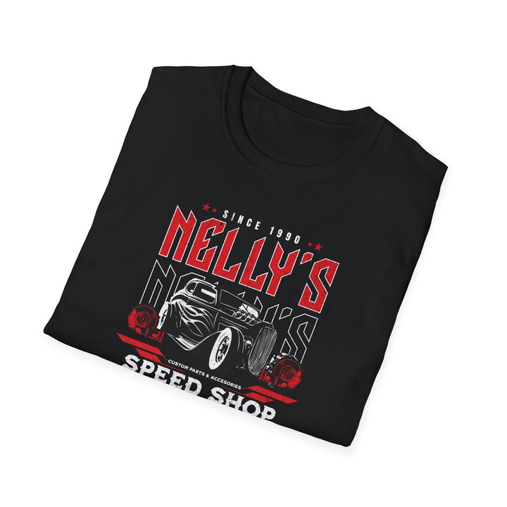 Nelly's Speed Shop Vintage Hot Rod T-Shirt