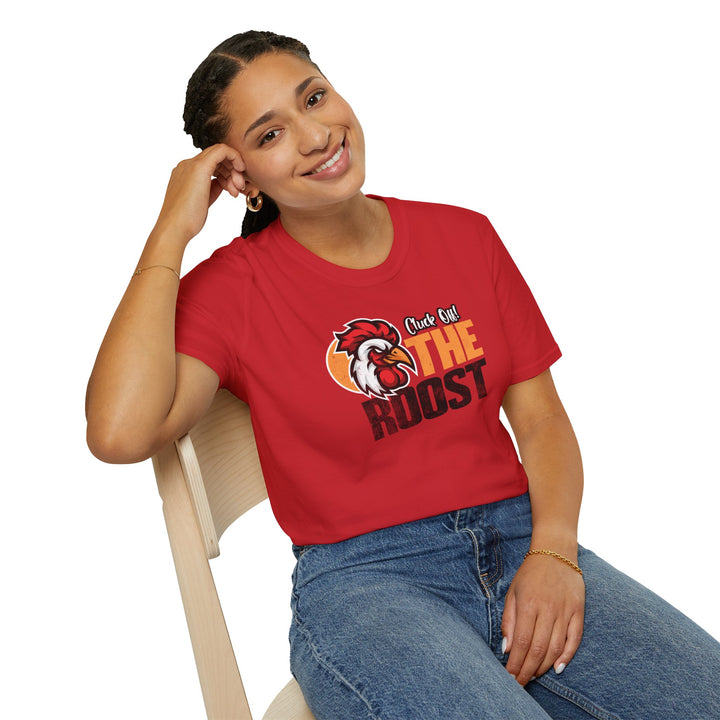 Chicken Rooster Tee — "Cluck Off! Farmhouse T‑Shirt