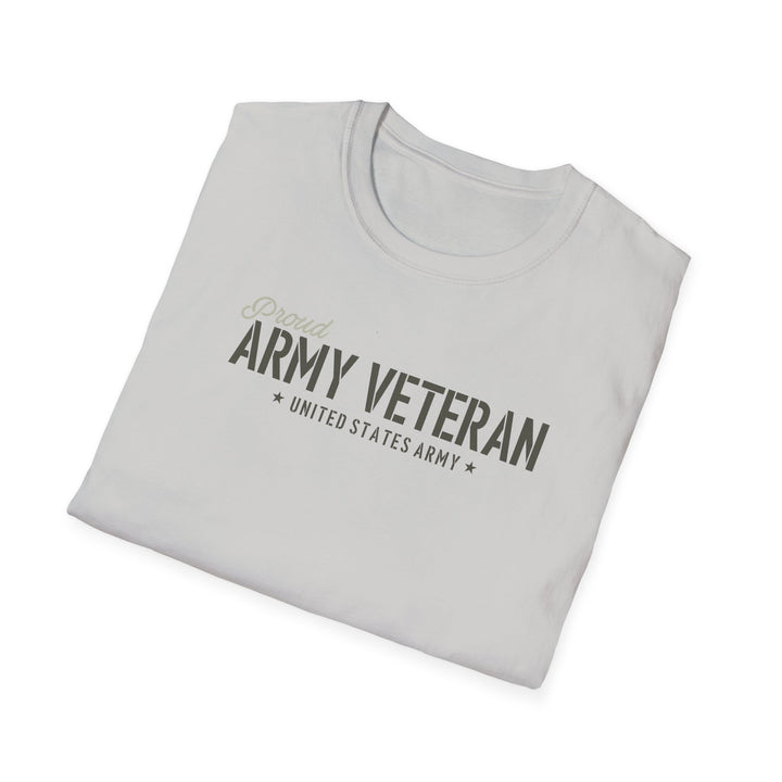 Army Veteran Tribute T-Shirt for Proud Service Members