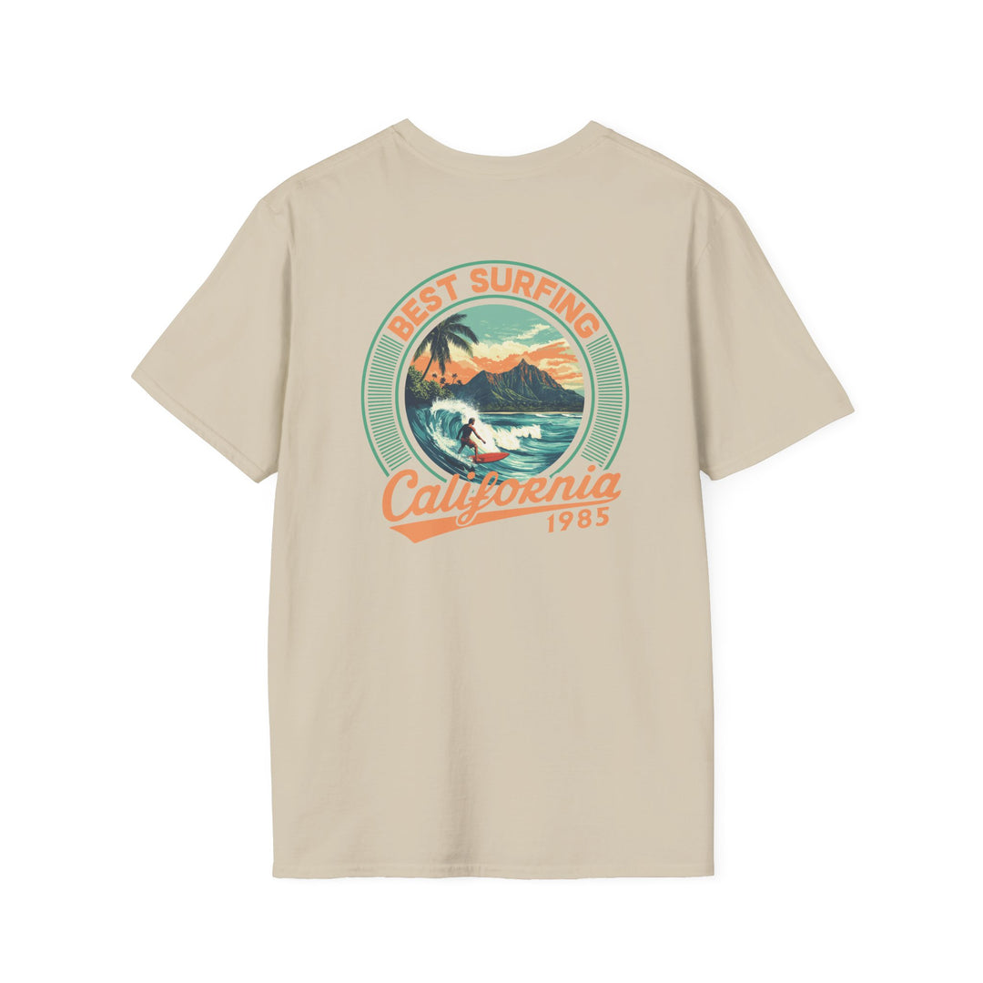 Retro California Surfing T-Shirt