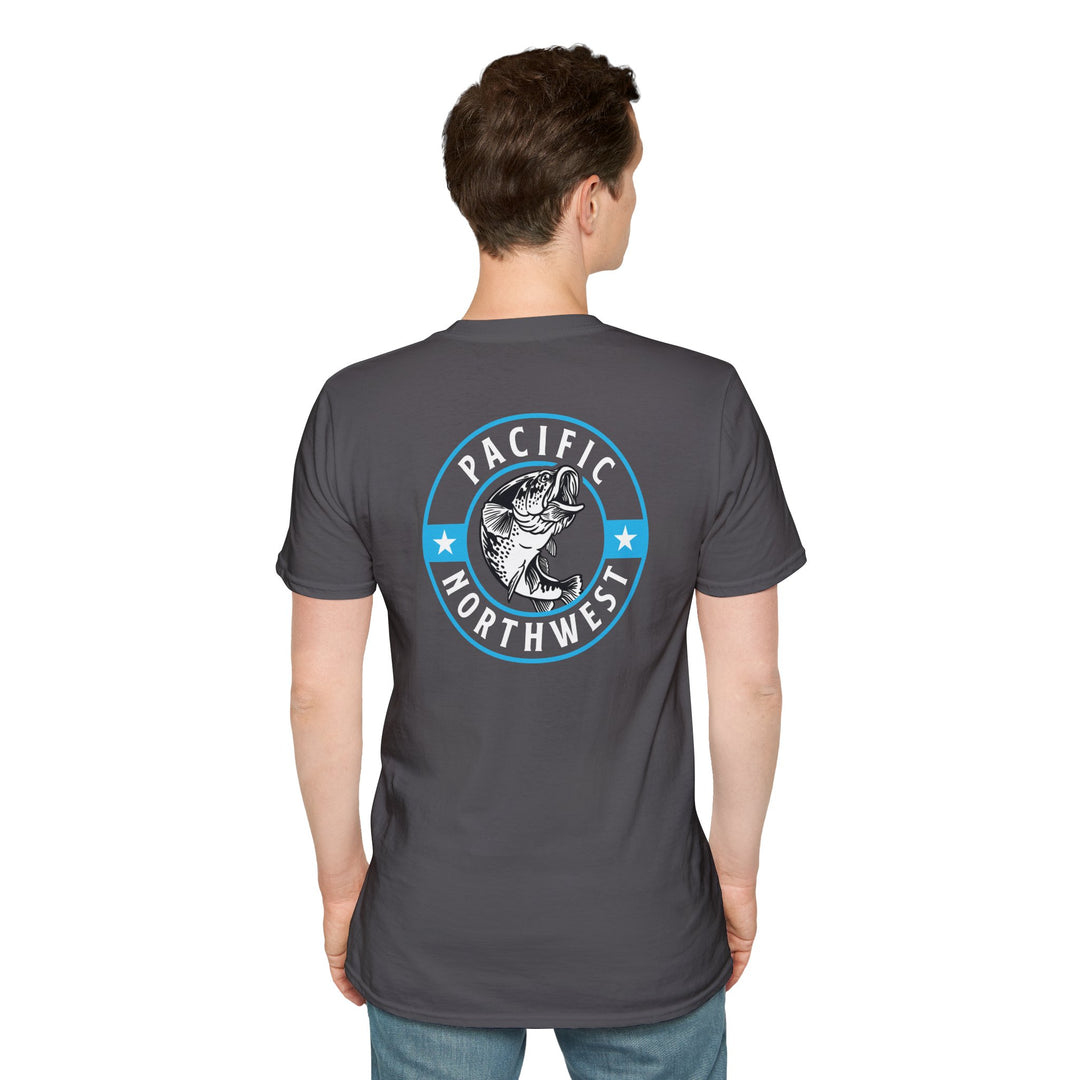 Fishing Bass T-Shirt — Retro Bass Logo Tee for Anglers