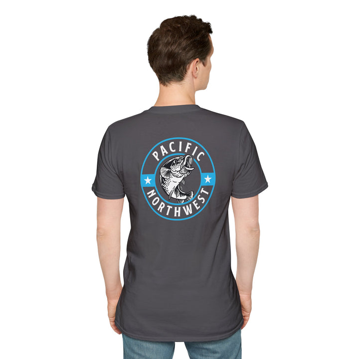 Fishing Bass T-Shirt — Retro Bass Logo Tee for Anglers
