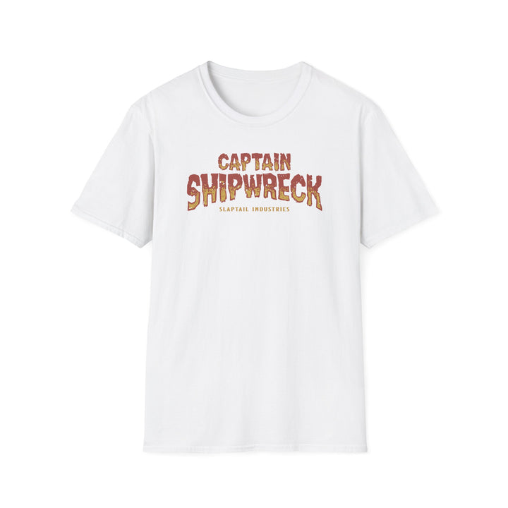 Captain Shipwreck T-Shirt — Pirate Crew Graphic Tee (Mutiny on the Barnacle)