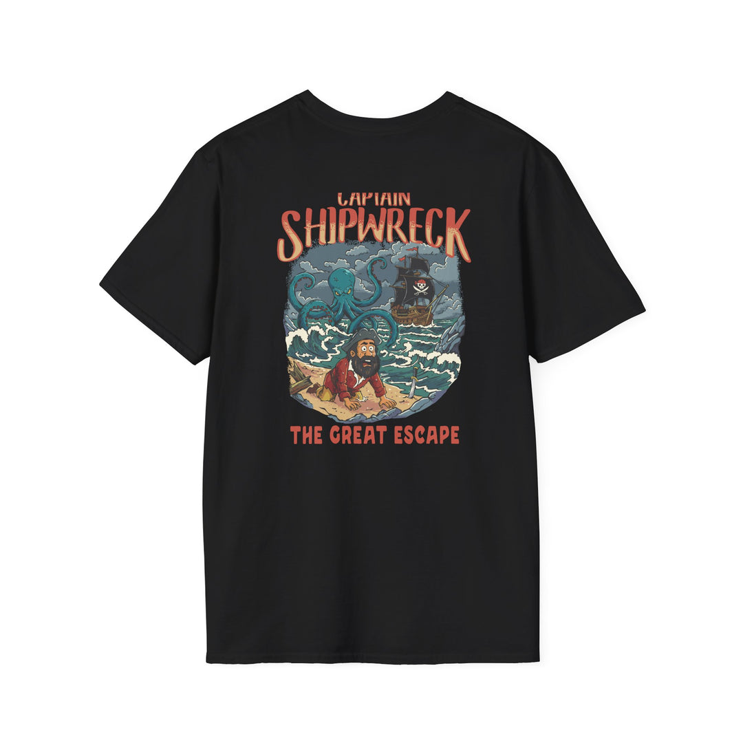 Captain Shipwreck: "The Great Escape” - Original Graphic Tee