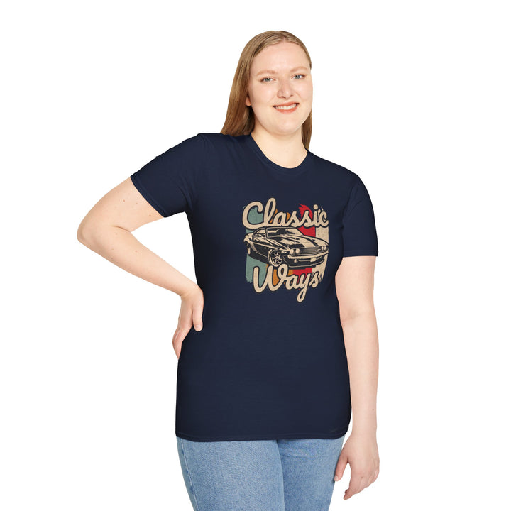 Classic Ways Vintage Muscle Car T-Shirt