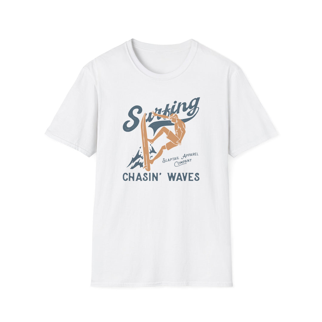 Surfing Chasin' Waves Surfing T-Shirt