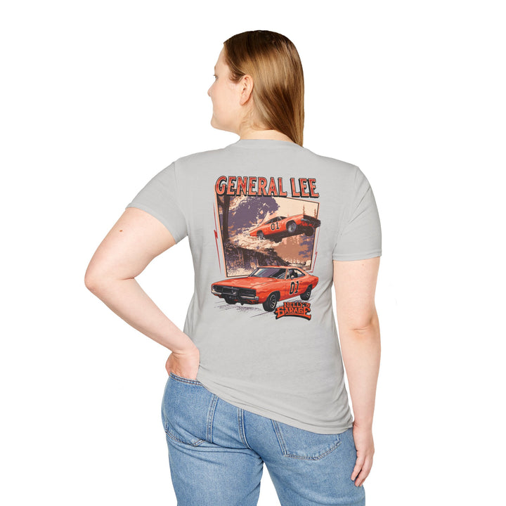 General Lee Garage T-Shirt — Classic Charger Car Graphic Tee