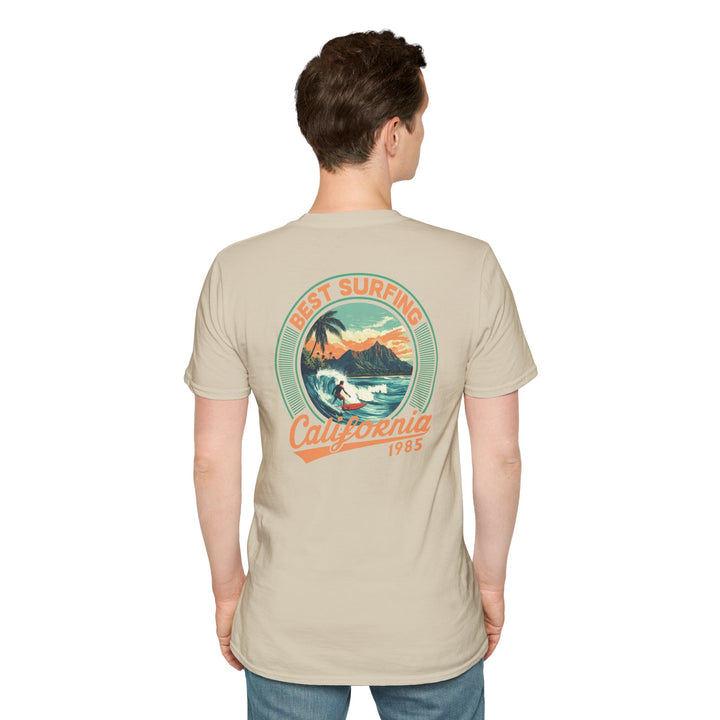 Retro California Surfing T-Shirt