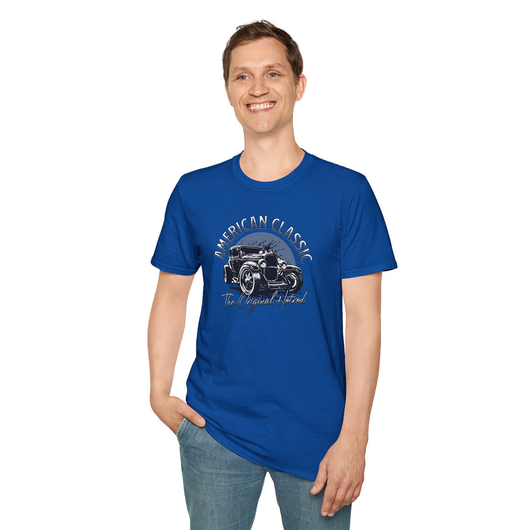 Classic Car T-Shirt — "American Classic: The Original Hotrod" Tee