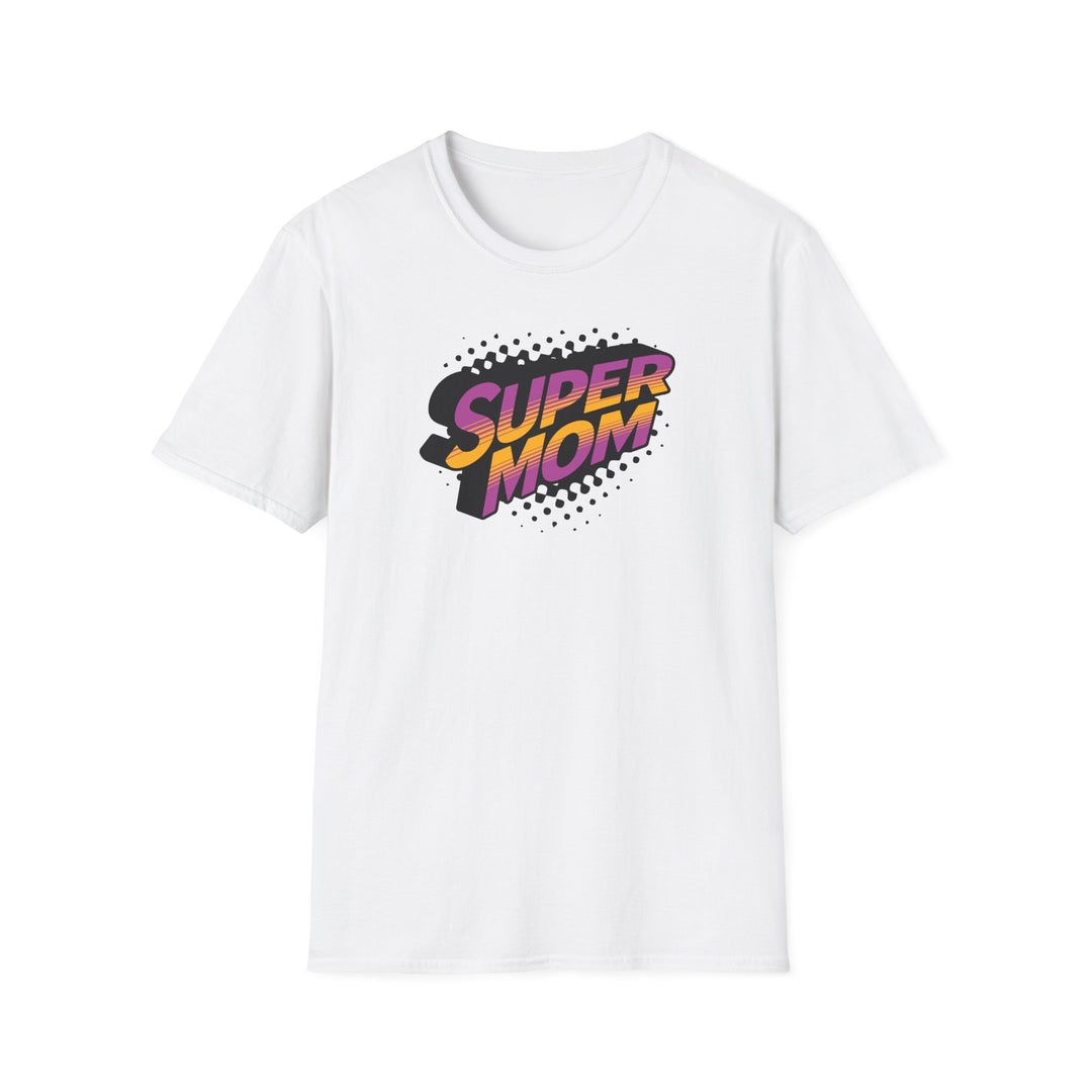 Super Mom Retro Comic T-Shirt