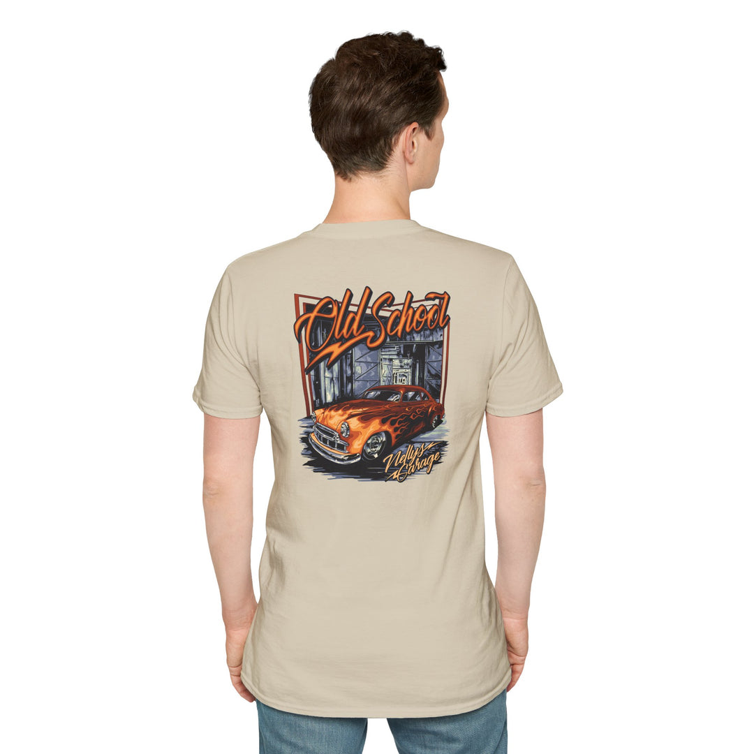 Old School Muscle Car T-Shirt — Retro Garage Classic Car Tee