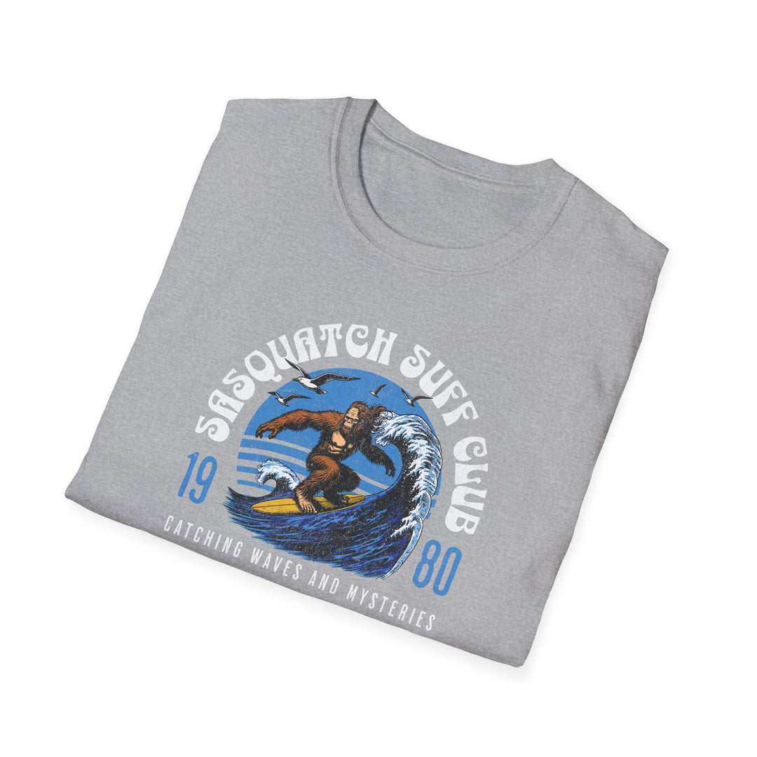 Sasqatch Surf Club Tee — Retro Surfing T-Shirt