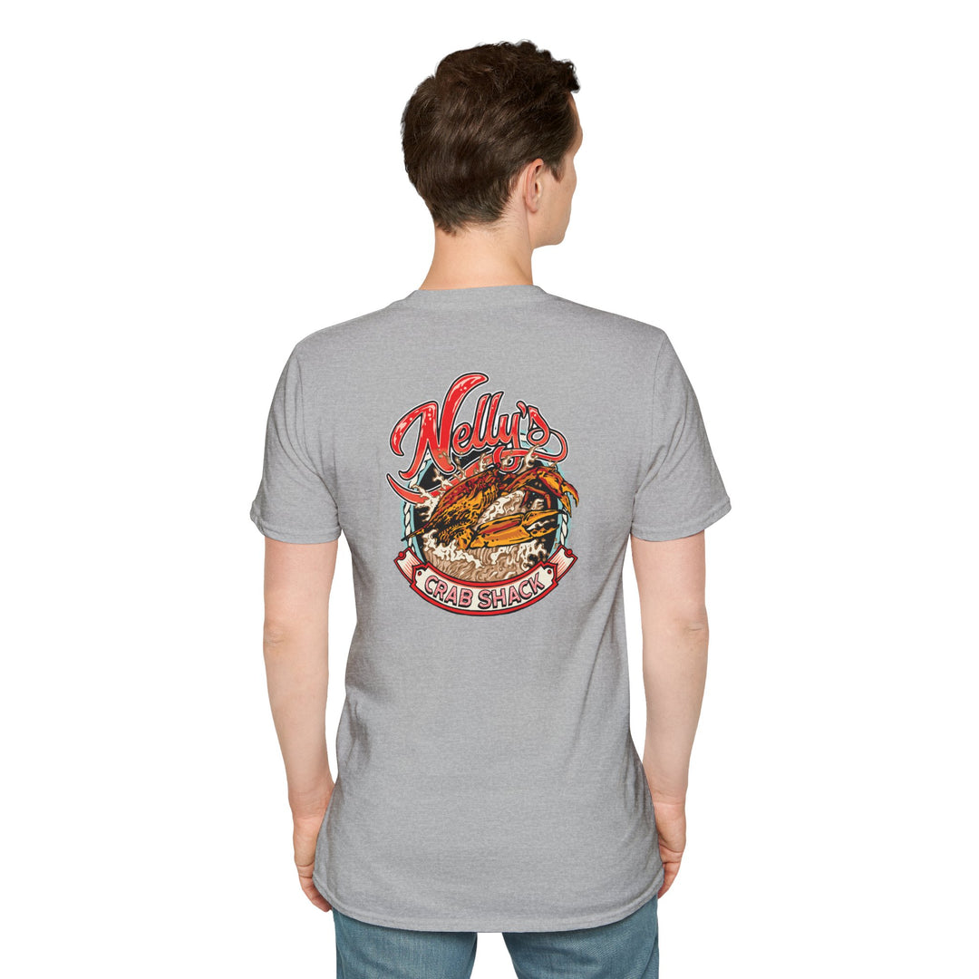 T-Shirt — Nelly's Crab Shack Vintage Seafood Graphic Tee