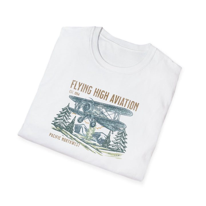 Flying High Aviation Vintage T-Shirt