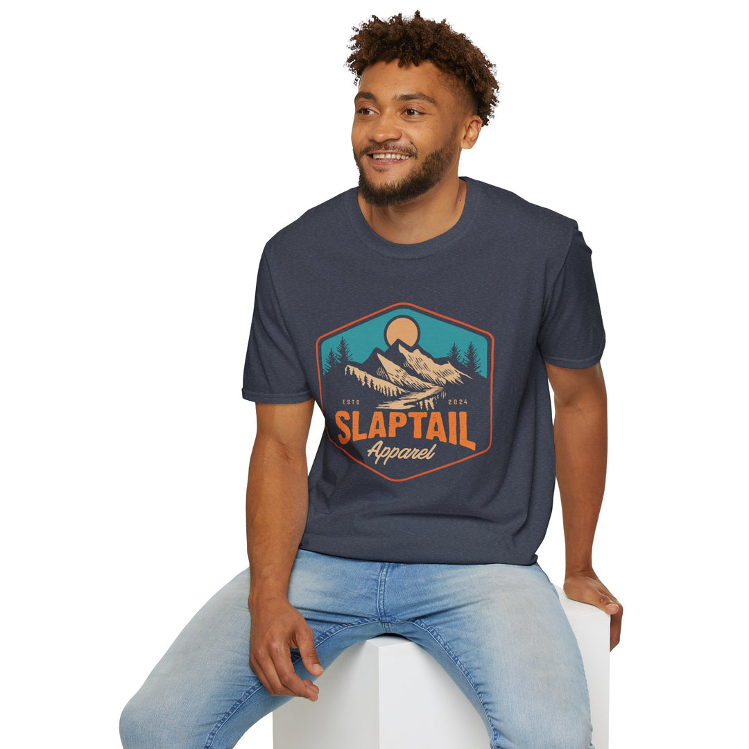 Mountain Adventure Unisex Softstyle T-Shirt