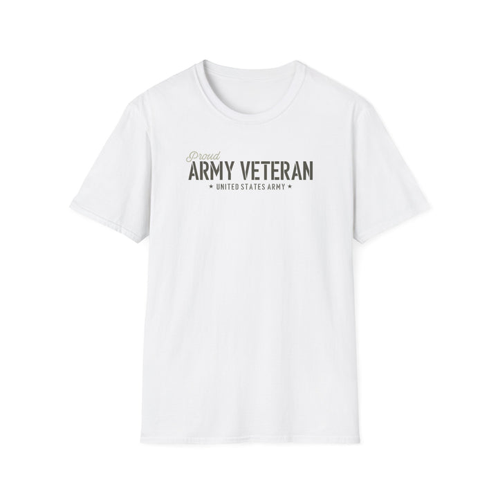 Army Veteran Tribute T-Shirt for Proud Service Members