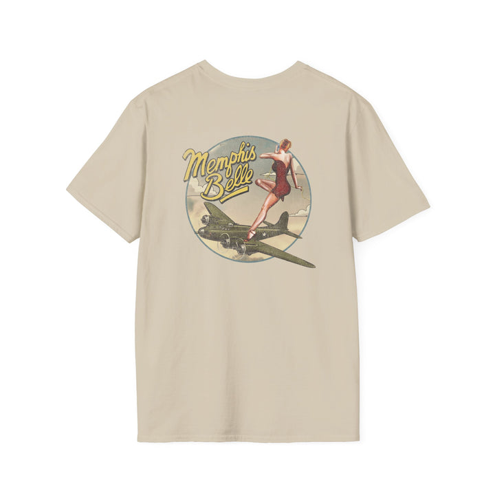 Memphis Belle Vintage Pin-Up T-Shirt