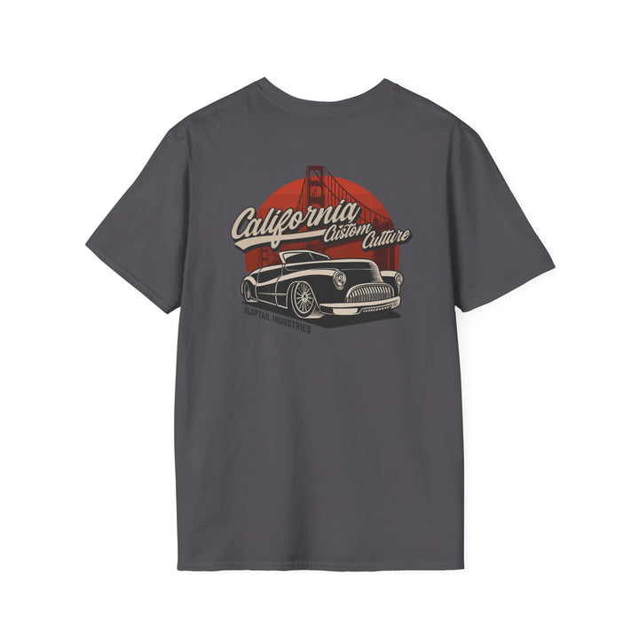 California Classic Car T-Shirt — Vintage Golden Gate Hot Rod Tee