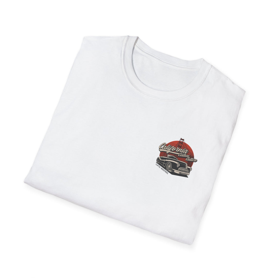 California Classic Car Golden Gate T-Shirt