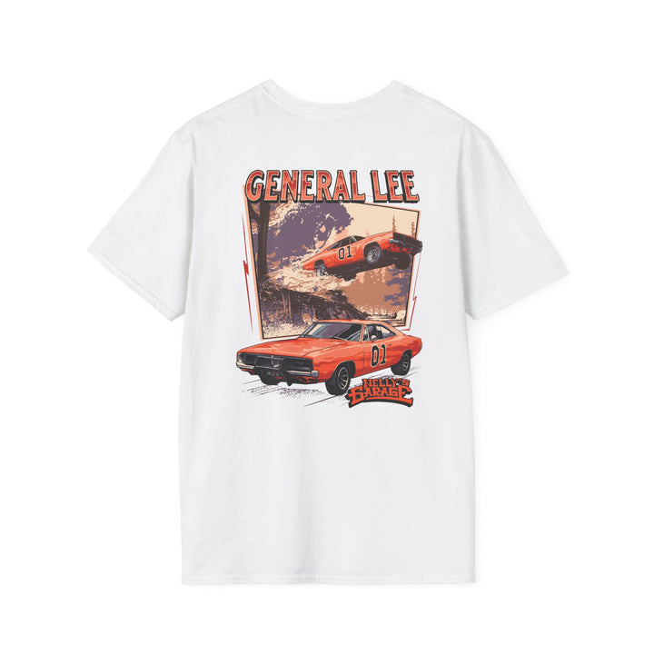 General Lee Garage T-Shirt — Classic Charger Car Graphic Tee