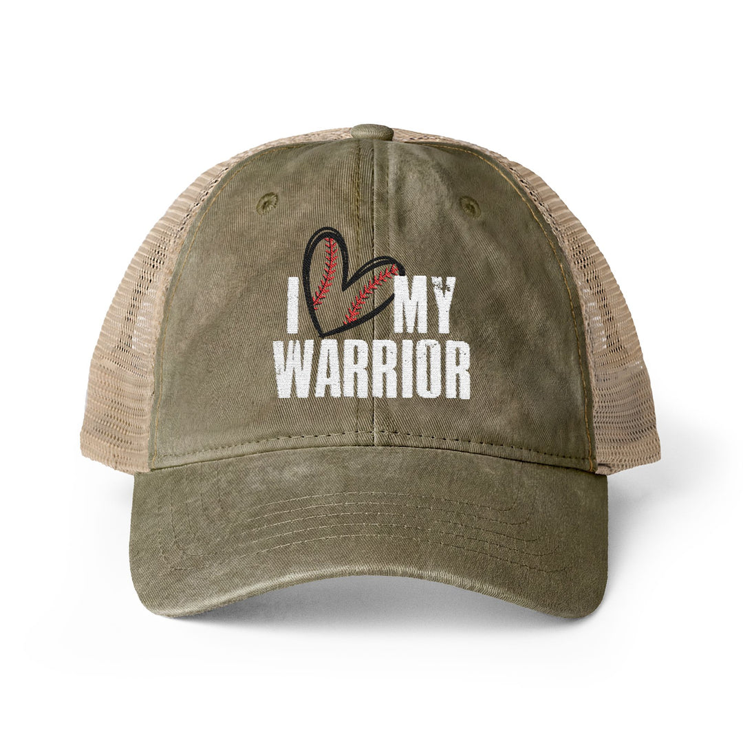 Women's Washed Mesh-Back Cap