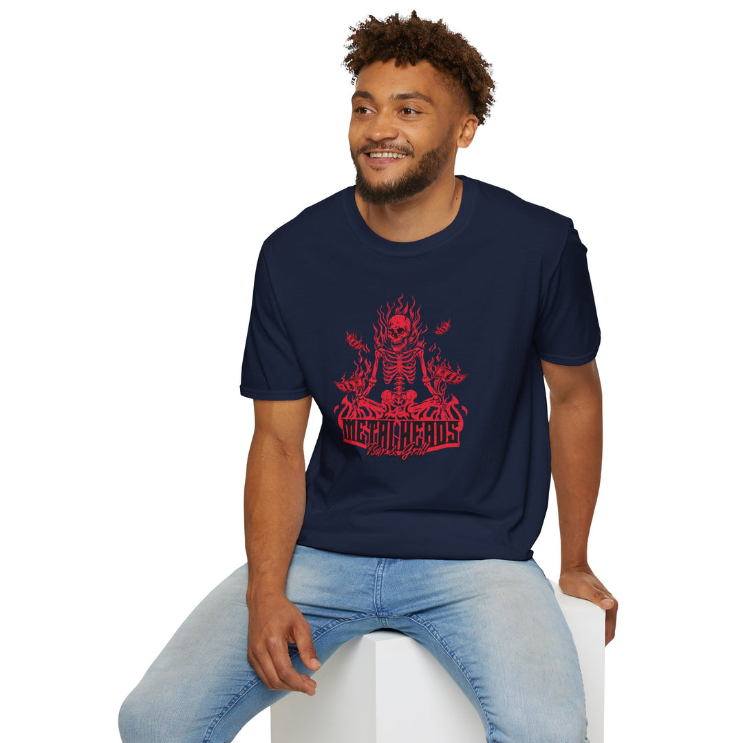 Metal Head T-Shirt — Gothic Rock Graphic Tee
