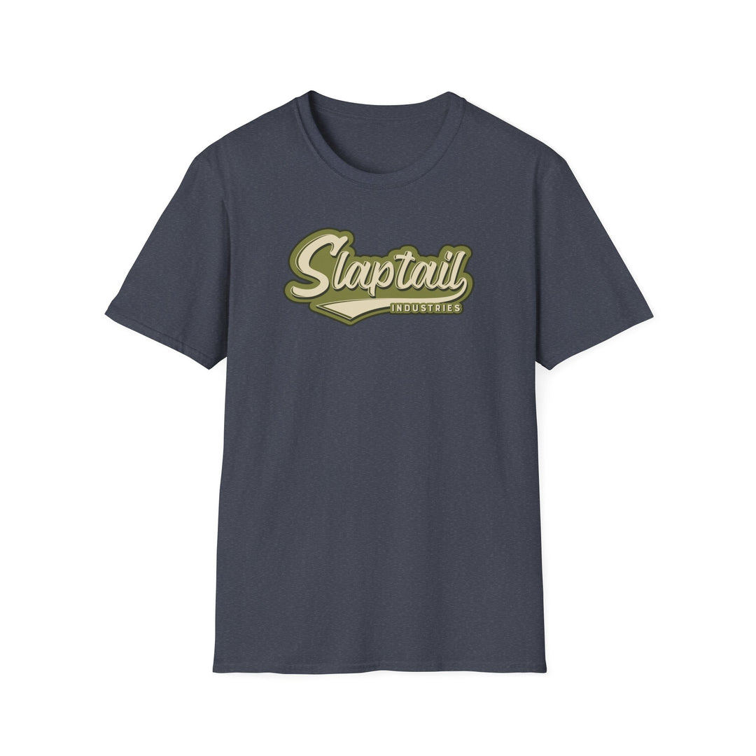 Fishing T-Shirt — "Slaptail Outdoors" Bass Logo Tee