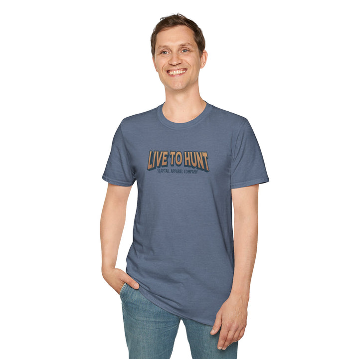 Live to Hunt Outdoor Elk T-Shirt